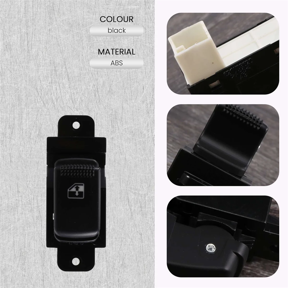 #13Y Automotive Parts & Accessories,Electric Power Window Switch For Hyundai Elantra Sonata Kia Rio,black
#13Y Automotive Parts & Accessories,Electric Power Window Switch For Hyundai Elantra Sonata Kia Rio,black