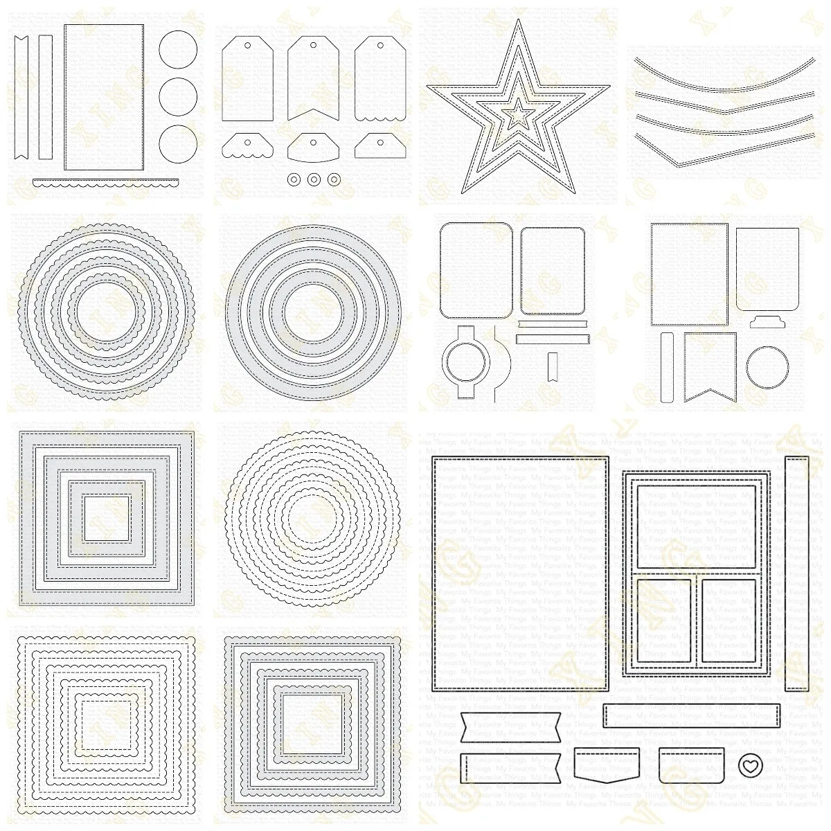 Metal Craft Cutting Die DIY Scrapbook Paper Diary Decoration Card Handmade Embossing New Arrival Stitched Circle Frames Star
Metal Craft Cutting Die DIY Scrapbook Paper Diary Decoration Card Handmade Embossing New Arrival Stitched Circle Frames Star
