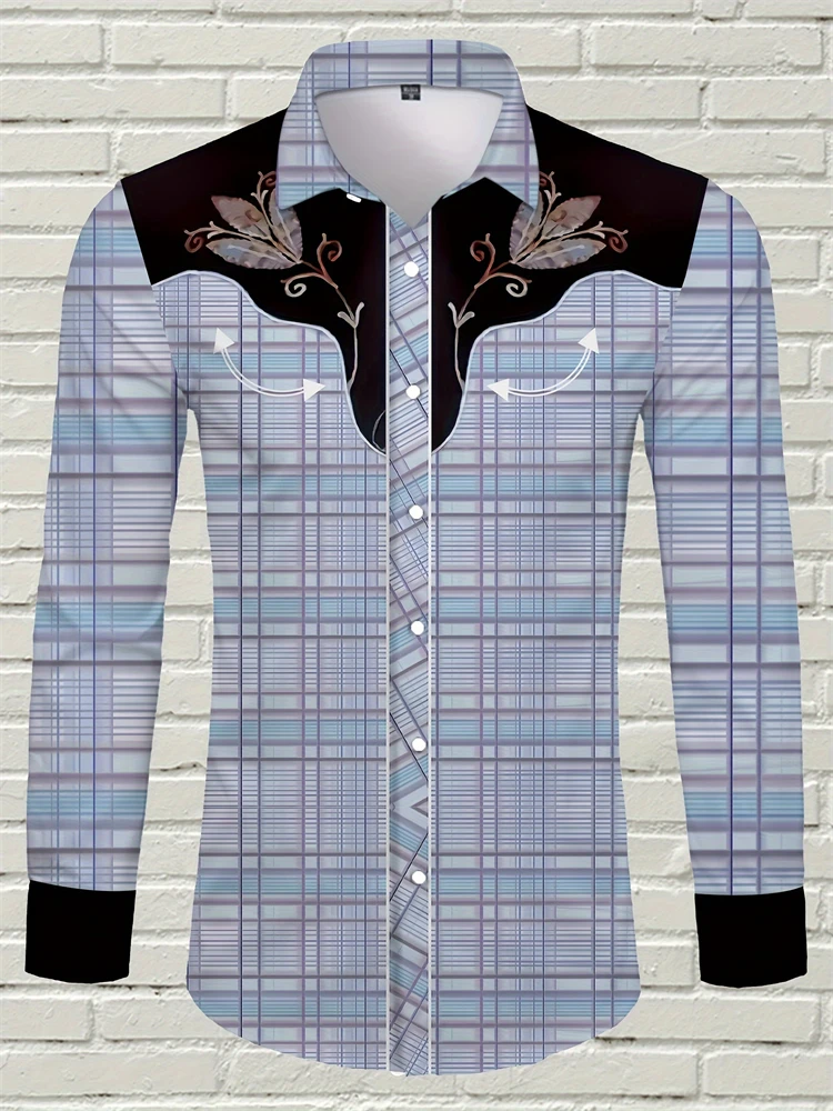 2025 Autumn Men's Casual Vintage Plaid Long Sleeve Shirt Premium Fashion Turn-down Collar Street Loose Single-breasted Shirt
2025 Autumn Men's Casual Vintage Plaid Long Sleeve Shirt Premium Fashion Turn-down Collar Street Loose Single-breasted Shirt