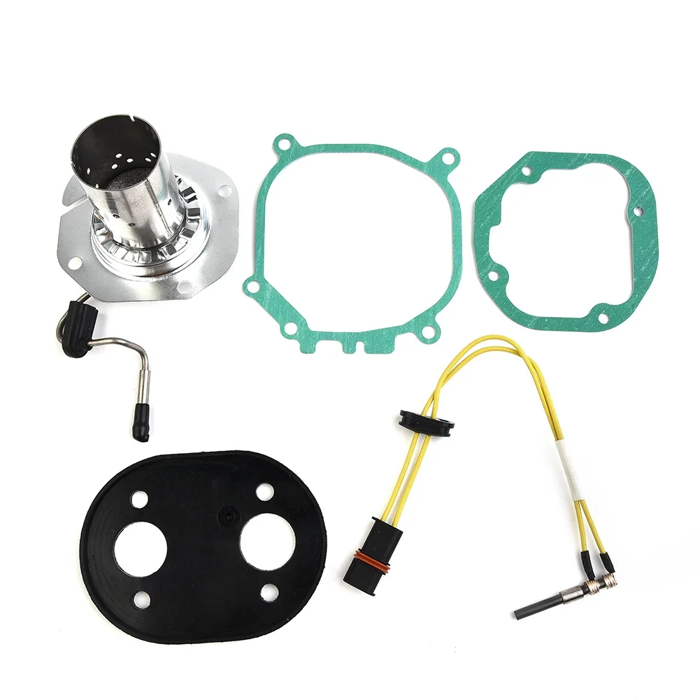 Parts Heater Service Kit Burner & Gasket Set Fittings 5pcs/Set Accessories Glow Pin 12V 2000W Brand New High Quality
Parts Heater Service Kit Burner & Gasket Set Fittings 5pcs/Set Accessories Glow Pin 12V 2000W Brand New High Quality