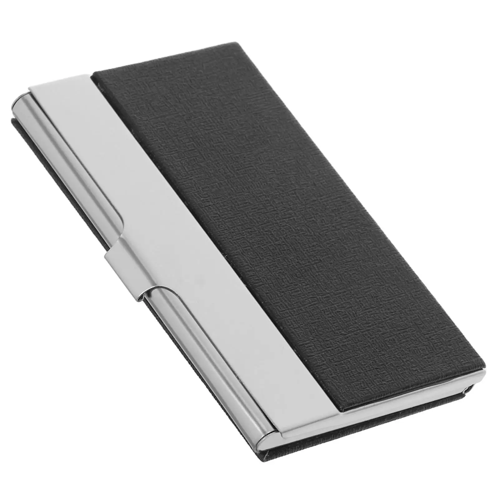 Stainless Steel Business Card Holder Case Black Display Pocket Organizer for Men Slim Lightweight Secure Closure Enough Capacity
Stainless Steel Business Card Holder Case Black Display Pocket Organizer for Men Slim Lightweight Secure Closure Enough Capacity