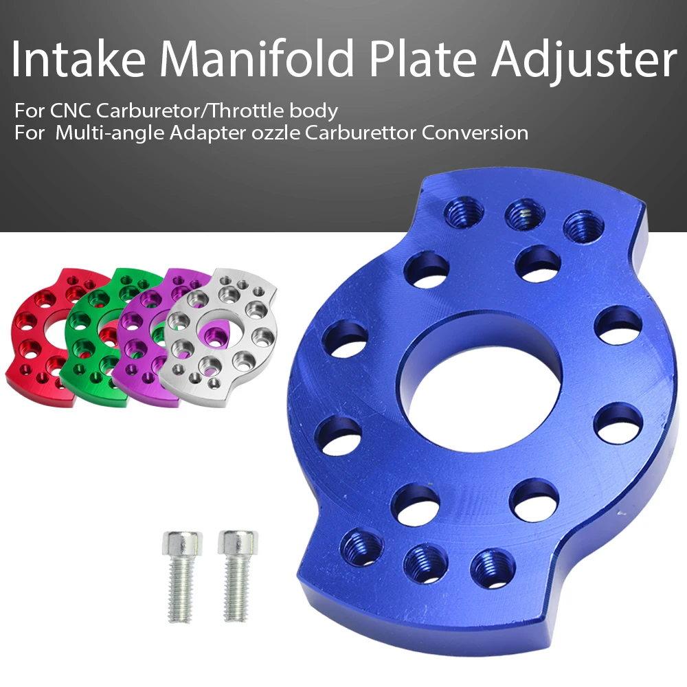 For PLATE ADJUSTER Multi-angle Adapter ozzle For CNC Carburettor Conversion Carburetor/Throttle body Intake Manifold
For PLATE ADJUSTER Multi-angle Adapter ozzle For CNC Carburettor Conversion Carburetor/Throttle body Intake Manifold