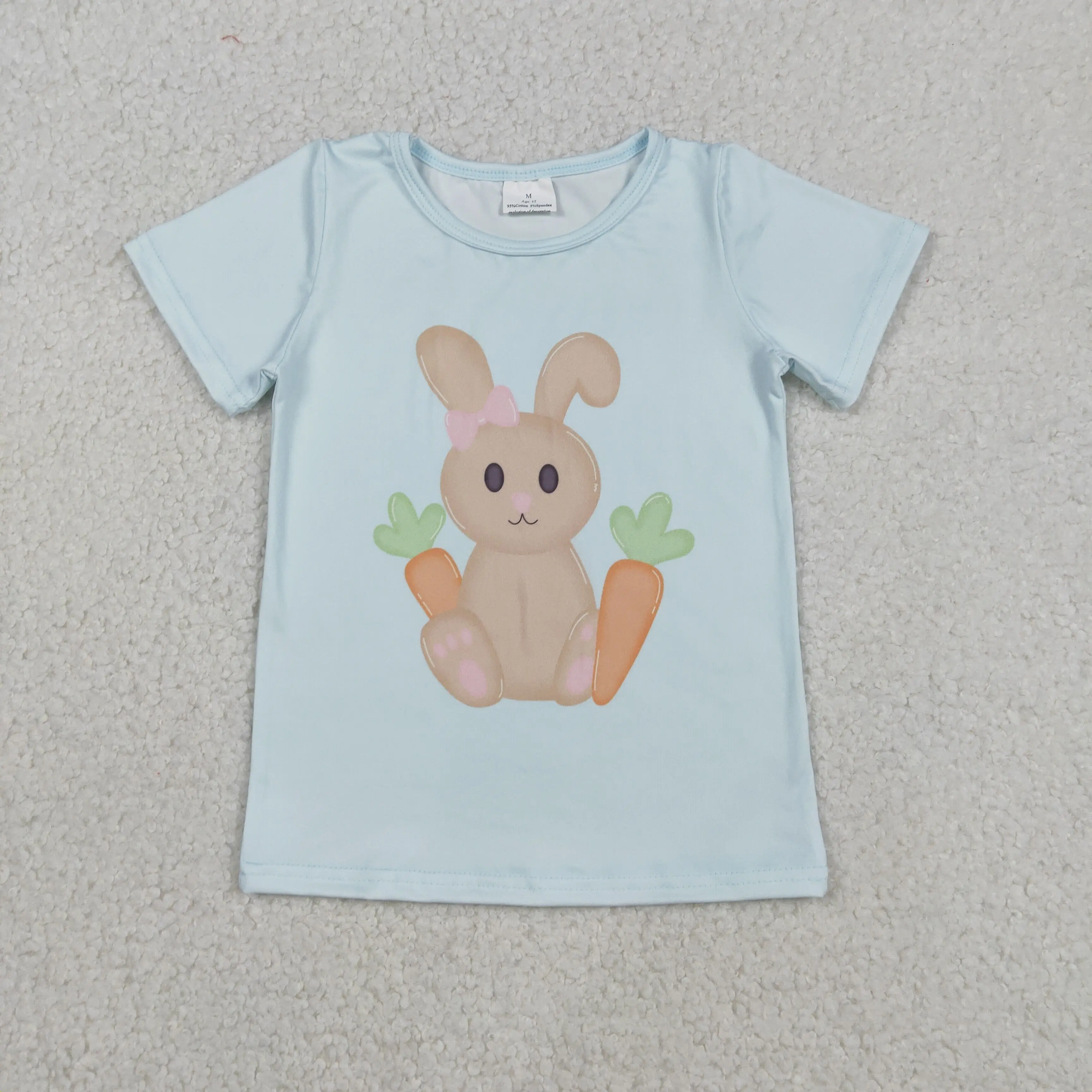 z1204-04 GT1395 Wholesale Summer kids clothes girl easter bunny short sleeve top Boutique Children clothing
z1204-04 GT1395 Wholesale Summer kids clothes girl easter bunny short sleeve top Boutique Children clothing