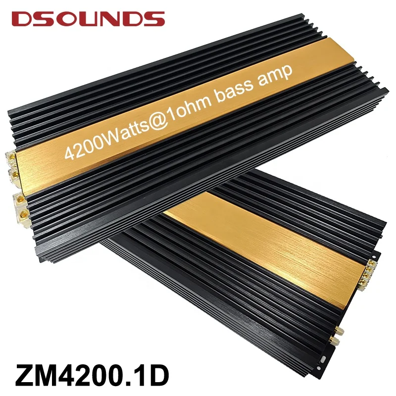 4200Wrms at 1Ω Bass Car Amplifier Korean Design Mono Block Car Audio Amplifier for Car Subwoofer
4200Wrms at 1Ω Bass Car Amplifier Korean Design Mono Block Car Audio Amplifier for Car Subwoofer