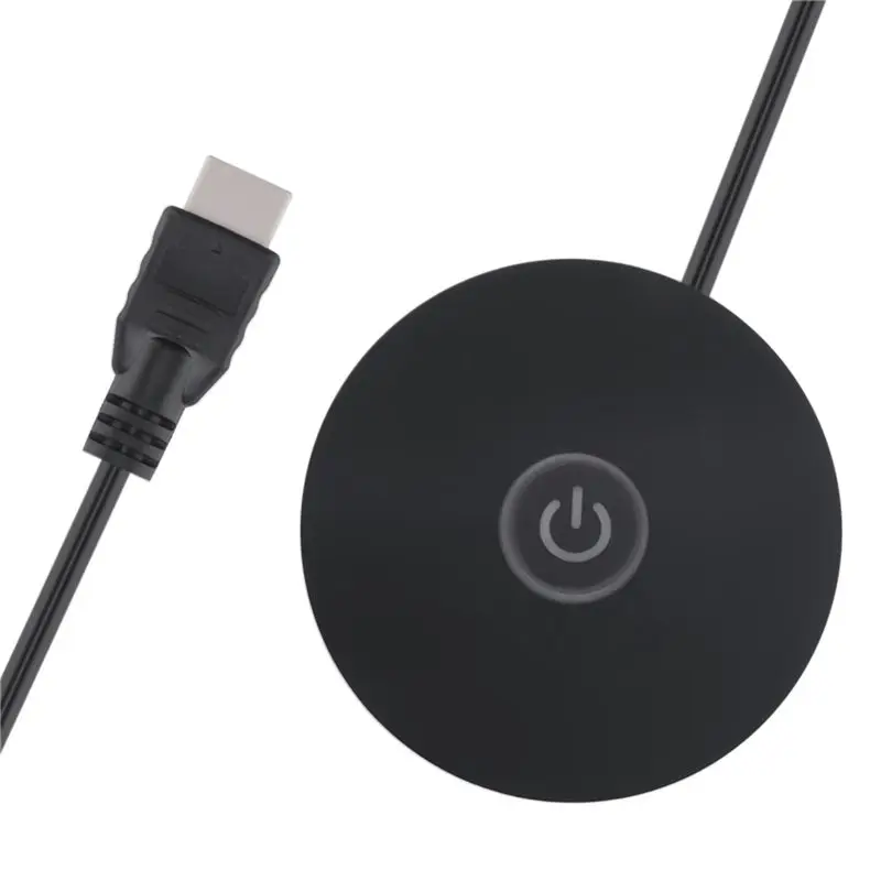 New!Computer Switch RGB Lighting Effect External Host Power Switch Button,Suitable For Internet Cafes,Homes,Offices