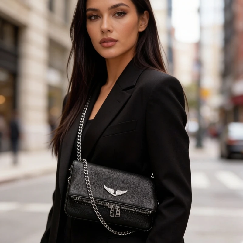 Popular Classic Women's Leather Shoulder Bag - Fashionable Crossbody Messenger Handbag By Luxury Brand Ladies
Popular Classic Women's Leather Shoulder Bag - Fashionable Crossbody Messenger Handbag By Luxury Brand Ladies