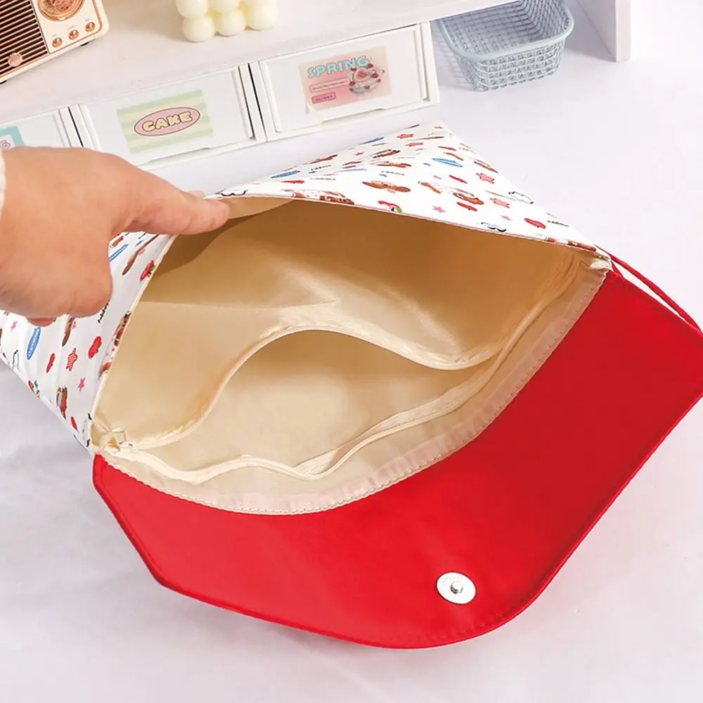 Cartoon Puppy Pattern File Bag Snap Button Handheld Document Organizer Double Layers Large Capacity Storage Bag Gift
Cartoon Puppy Pattern File Bag Snap Button Handheld Document Organizer Double Layers Large Capacity Storage Bag Gift