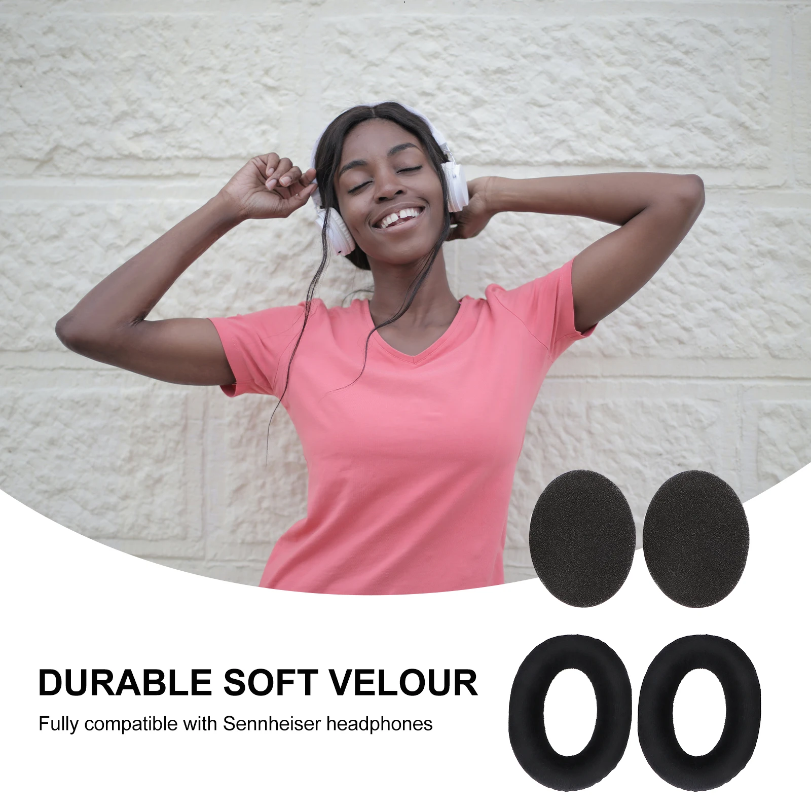 Earphone Case Cuff HD515 Pads Soundproof for Headphone Earth Tones Black HD518 Cushions
Earphone Case Cuff HD515 Pads Soundproof for Headphone Earth Tones Black HD518 Cushions