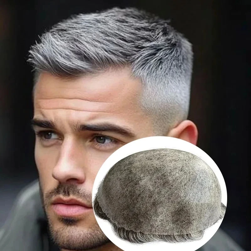Невидимый парик-накладка для мужчин из 100% натуральных человеческих волос, супер-натуральный, цвета 1b40, 1b80, 1b65 (серый, черный), прочный, с полной полиуретановой основой (PU), для замены волос.
Невидимый парик-накладка для мужчин из 100% натуральных человеческих волос, супер-натуральный, цвета 1b40, 1b80, 1b65 (серый, черный), прочный, с полной полиуретановой основой (PU), для замены волос.