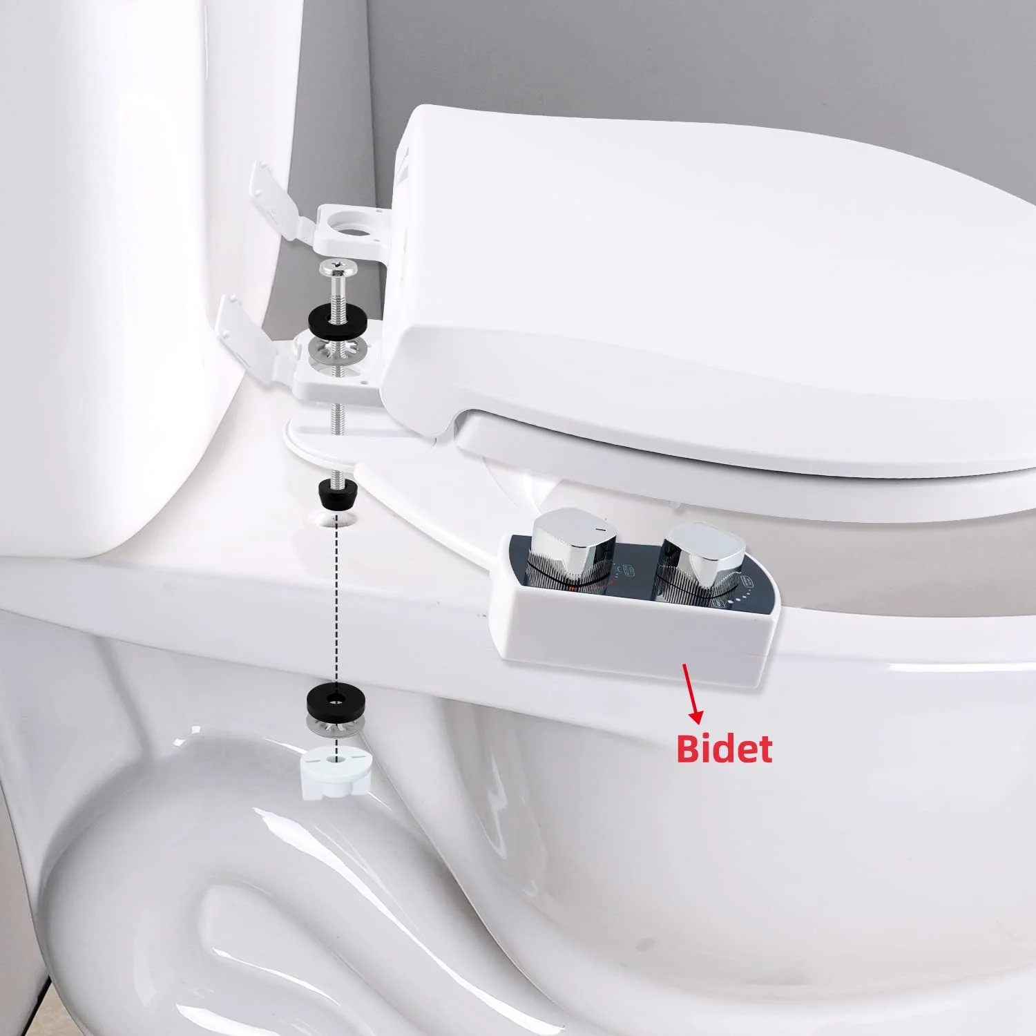 2pcs Toilet Bolts, 3.74 Inches Extra Long Toilet Seat Screws Replacement Bolts, Stainless Steel Toilet Seat Bolts Replacement K
2pcs Toilet Bolts, 3.74 Inches Extra Long Toilet Seat Screws Replacement Bolts, Stainless Steel Toilet Seat Bolts Replacement K
