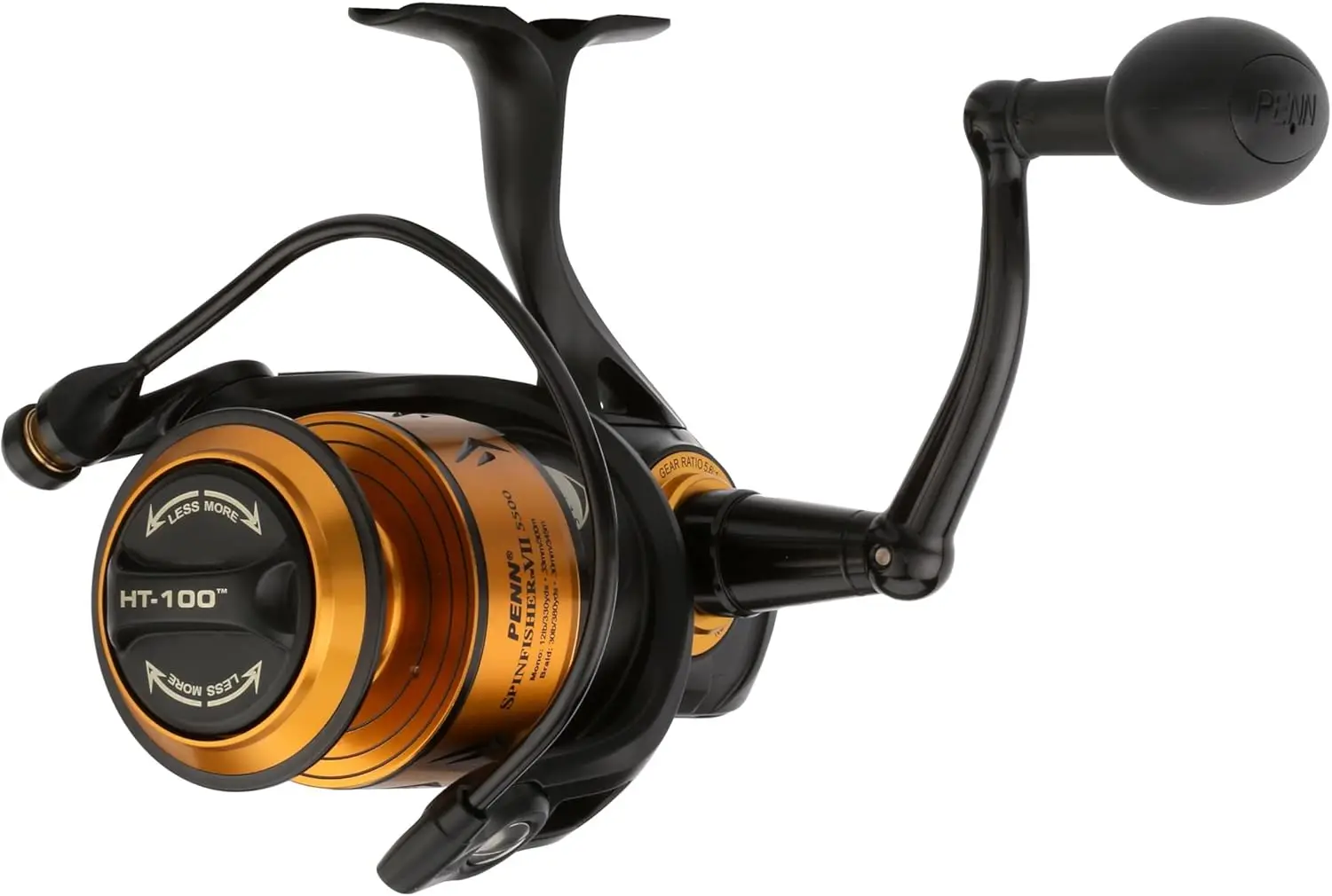 Saltwater Spinning Fishing Reel 6.2:1 Gear Ratio 15lb Drag
Saltwater Spinning Fishing Reel 6.2:1 Gear Ratio 15lb Drag