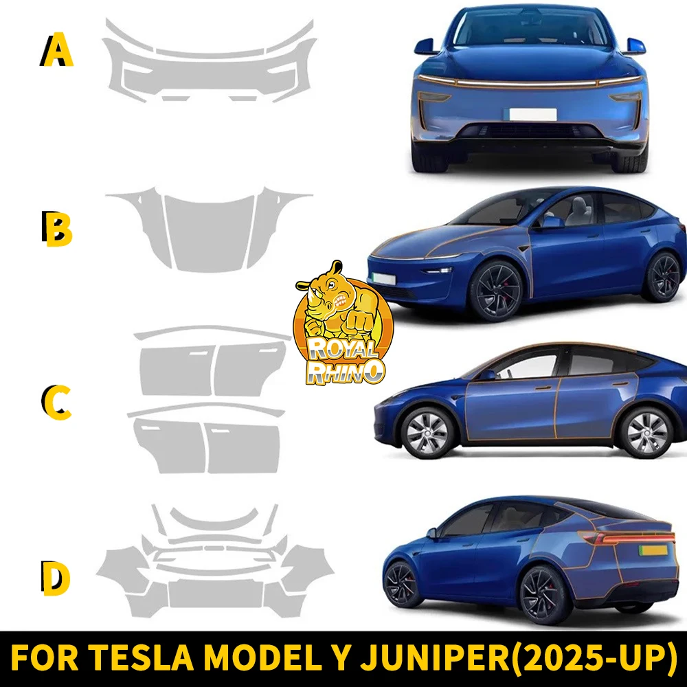 6-Year Warranty 8.5Mil Precut PPF Full Vehicle Paint Protection TPU PPF Film Clear Bra For Tesla Model Y Juniper 2025-2026
6-Year Warranty 8.5Mil Precut PPF Full Vehicle Paint Protection TPU PPF Film Clear Bra For Tesla Model Y Juniper 2025-2026