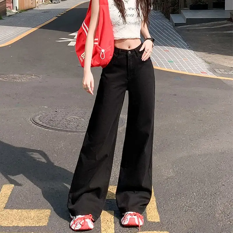 Leg-lengthening, drapey, loose-fitting wide-leg jeans for women2025Pear-shaped figure-flattering slim straight-leg floor-length
Leg-lengthening, drapey, loose-fitting wide-leg jeans for women2025Pear-shaped figure-flattering slim straight-leg floor-length