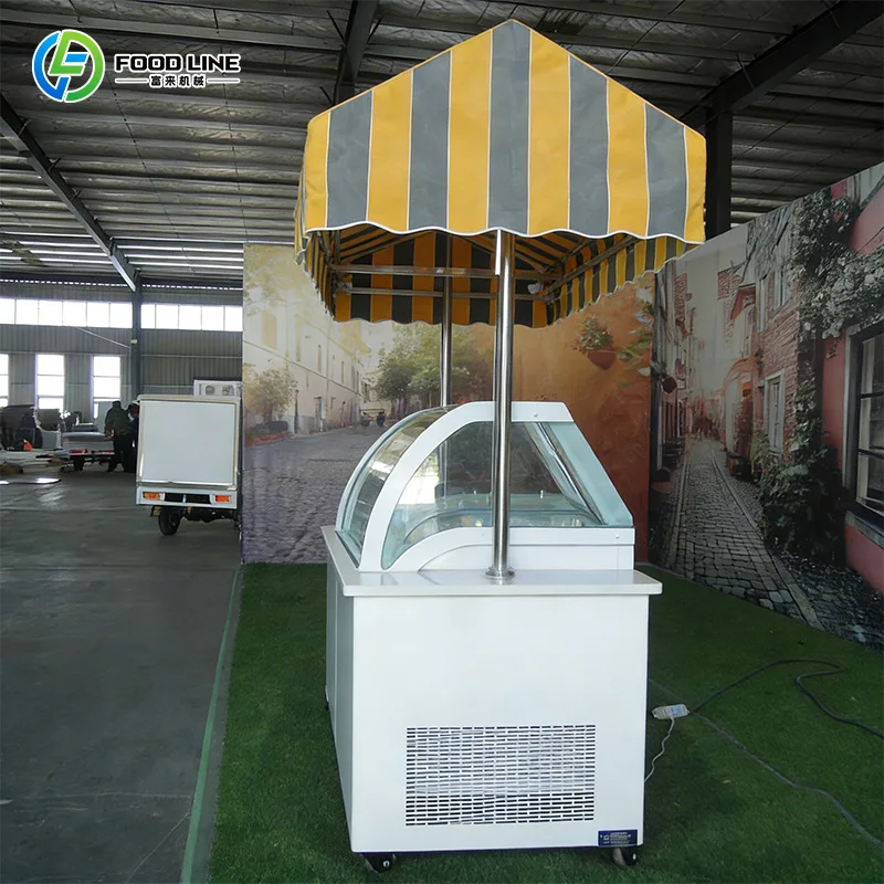 Customized Commercial Ice Cream Trolley with Freezer Refrigerated Mobile Kiosk and Ice Cream Van for Outdoor Vending
Customized Commercial Ice Cream Trolley with Freezer Refrigerated Mobile Kiosk and Ice Cream Van for Outdoor Vending