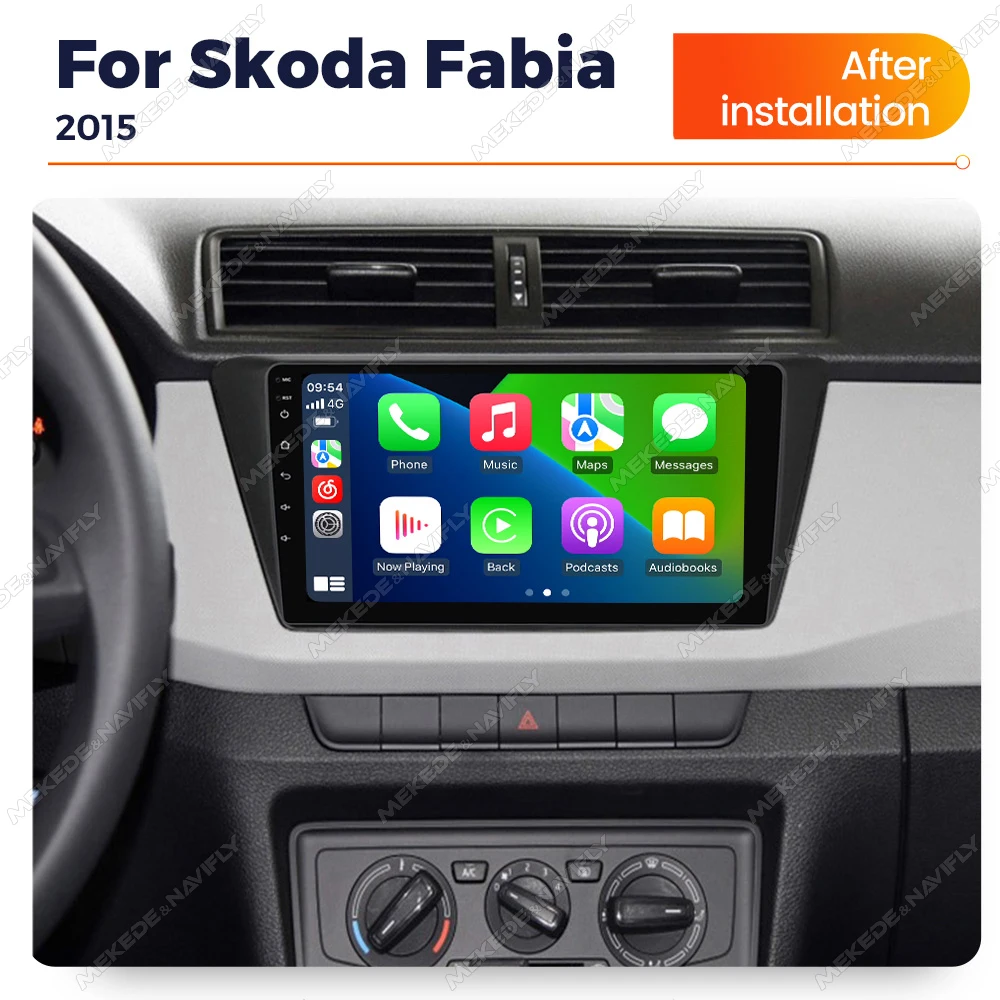 Автомобильная магнитола MEKEDE Android 14 с IPS-экраном для Skoda Fabia 3 III 2015-2019, беспроводной Carplay, мультимедийный плеер, аудио-стерео, головное устройство
Автомобильная магнитола MEKEDE Android 14 с IPS-экраном для Skoda Fabia 3 III 2015-2019, беспроводной Carplay, мультимедийный плеер, аудио-стерео, головное устройство
