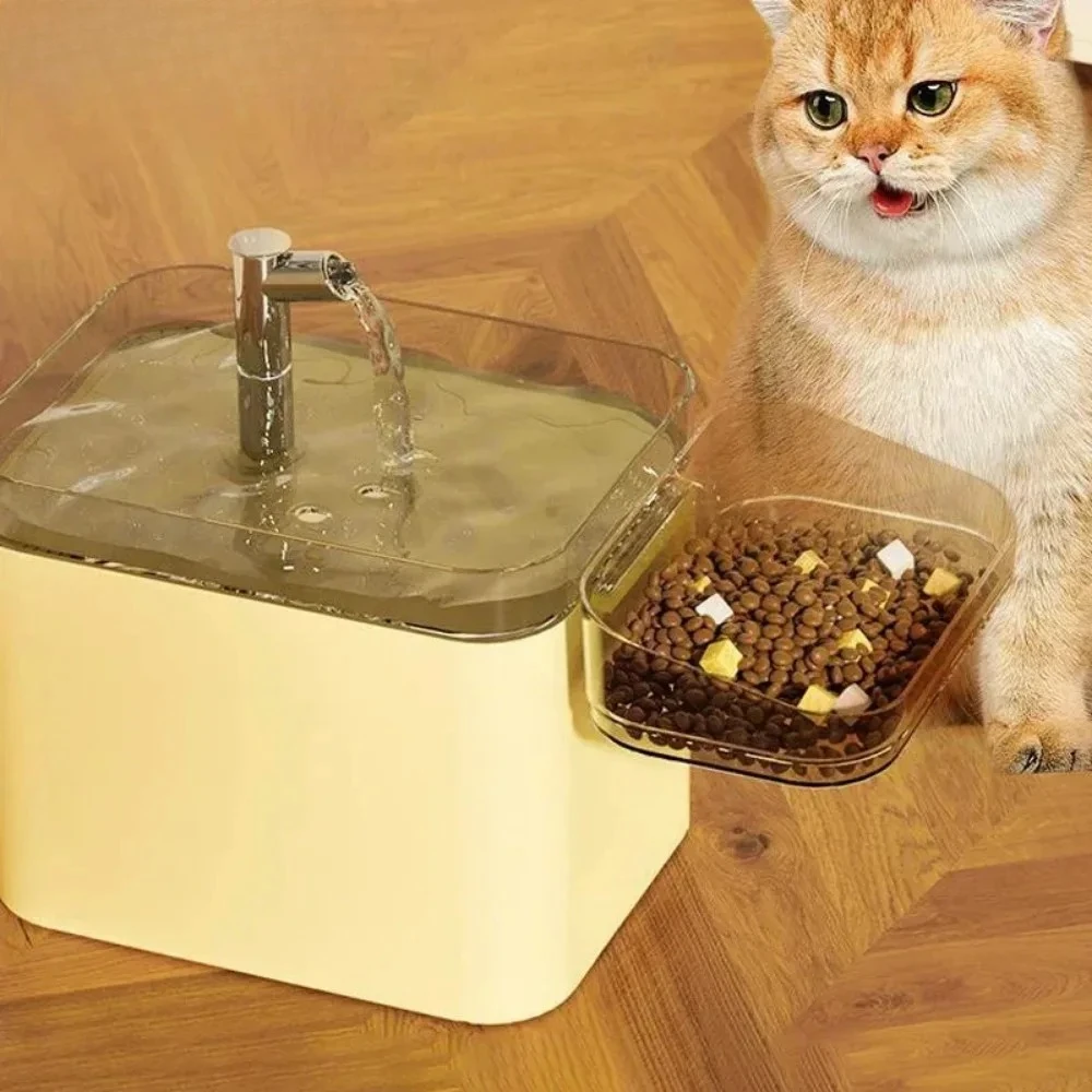 Автоматический фонтан для кошек, 2,5 л, диспенсер для воды для домашних животных с питанием от USB, тихий насос и защитой от сухого бега, миска для воды для собак и кошек
Автоматический фонтан для кошек, 2,5 л, диспенсер для воды для домашних животных с питанием от USB, тихий насос и защитой от сухого бега, миска для воды для собак и кошек