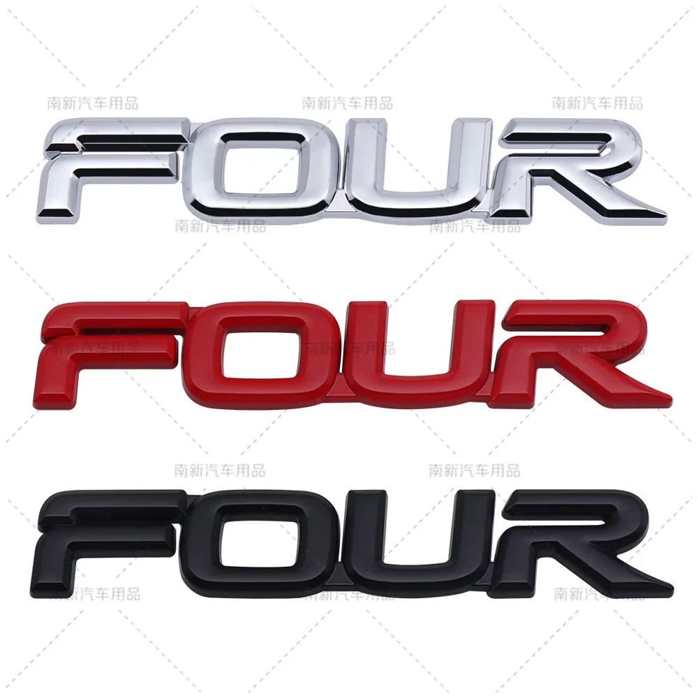 Suitable for Toyota FOUR Tail Label FOUR Automotive Metal Labeling car sticker emblem
Suitable for Toyota FOUR Tail Label FOUR Automotive Metal Labeling car sticker emblem