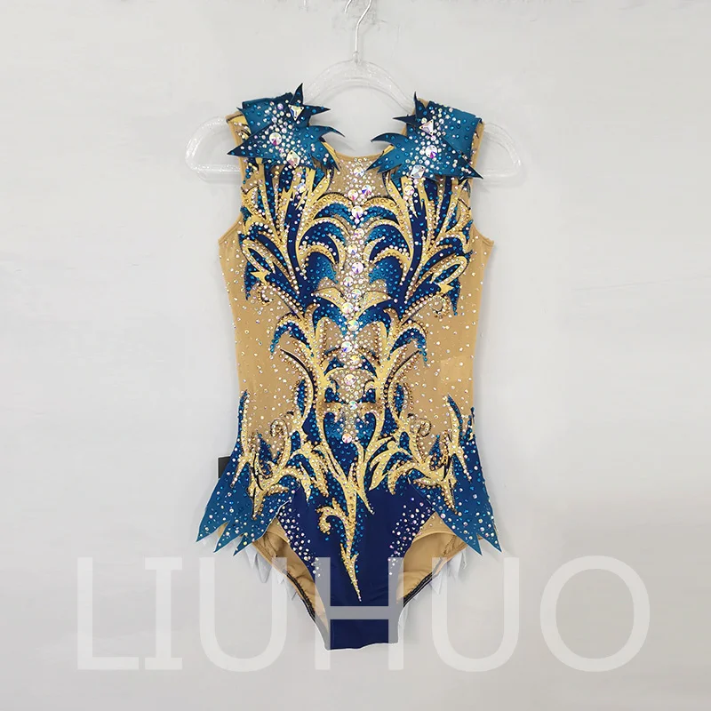 LIUHUO Rhythmic Gymnastics Leotard Competitive Cheerleading Performance For Children
LIUHUO Rhythmic Gymnastics Leotard Competitive Cheerleading Performance For Children