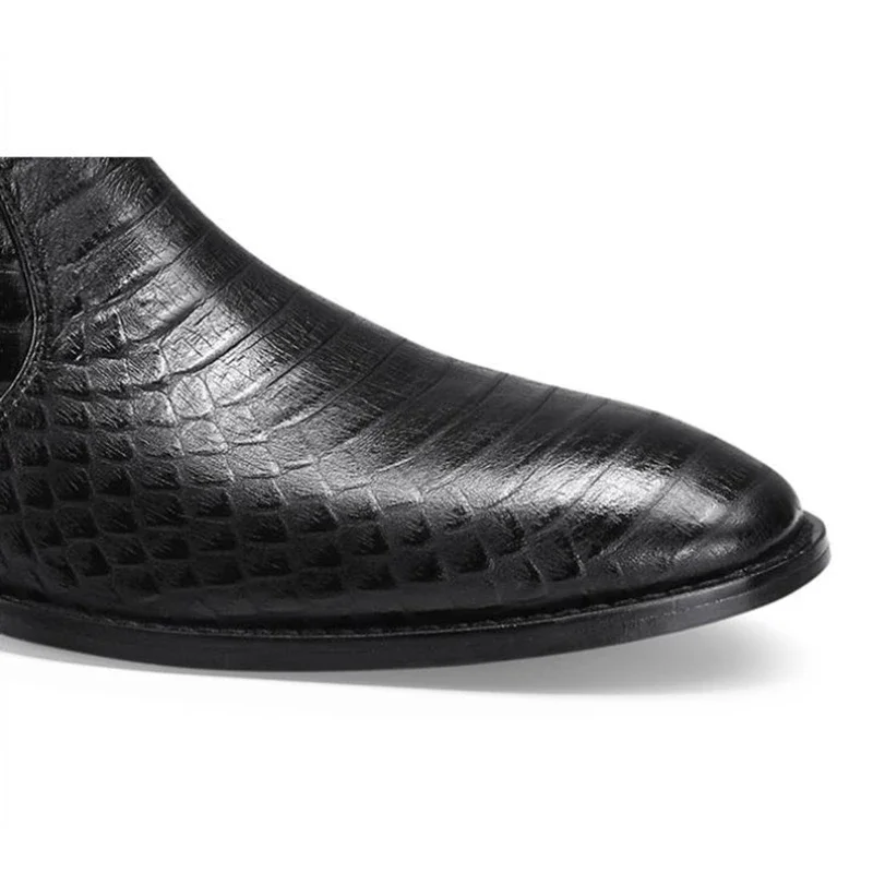 Luxury Handade Men's Boots Shoes Round Toe Black Genuine Leather Ankle Boots for Man Low Heels Zip Knight Boots! EU38-46
Luxury Handade Men's Boots Shoes Round Toe Black Genuine Leather Ankle Boots for Man Low Heels Zip Knight Boots! EU38-46
