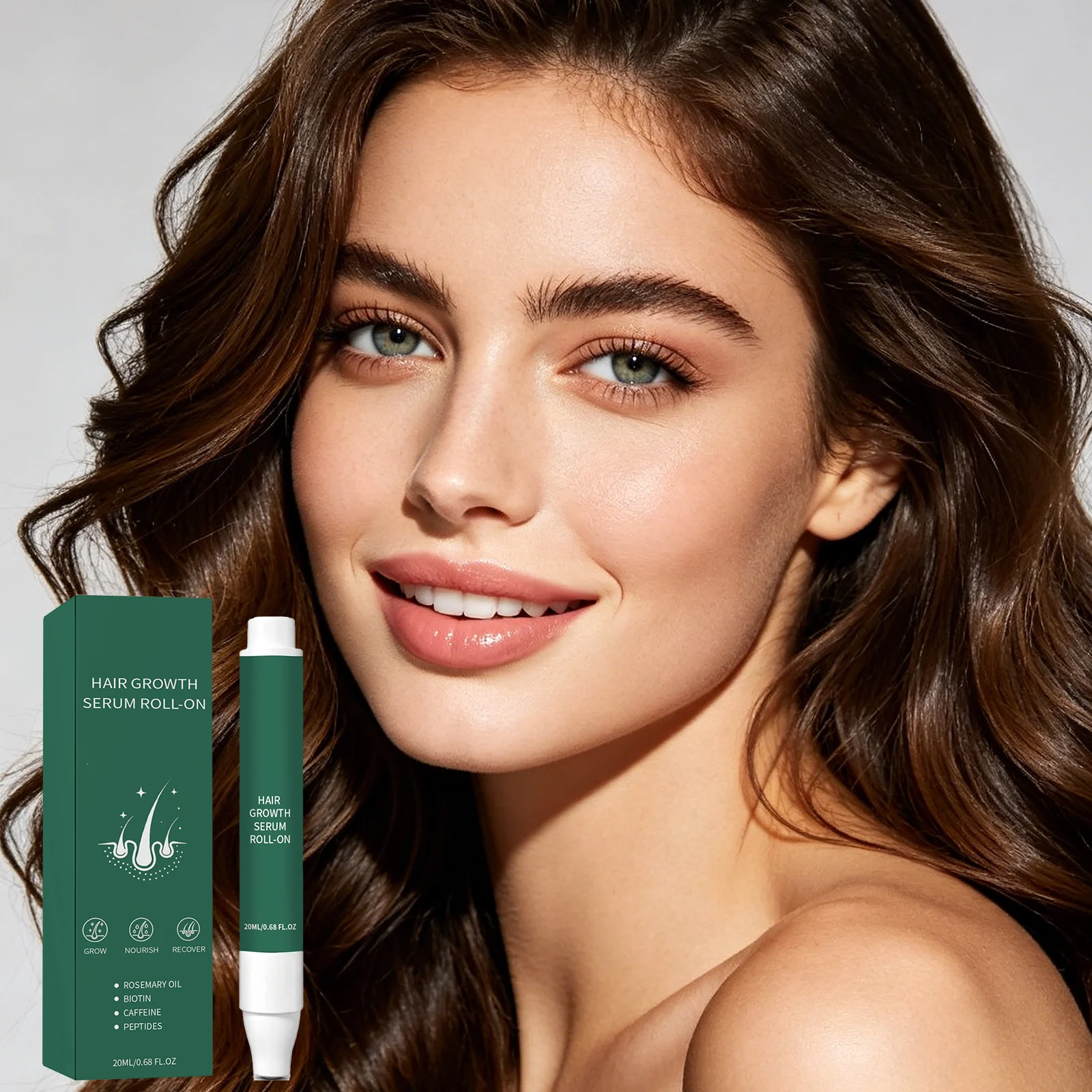 Head Care Roll-On Essence, gently moisturizes hair, adds shine, refreshing for daily use, portable scalp care hair oil
Head Care Roll-On Essence, gently moisturizes hair, adds shine, refreshing for daily use, portable scalp care hair oil