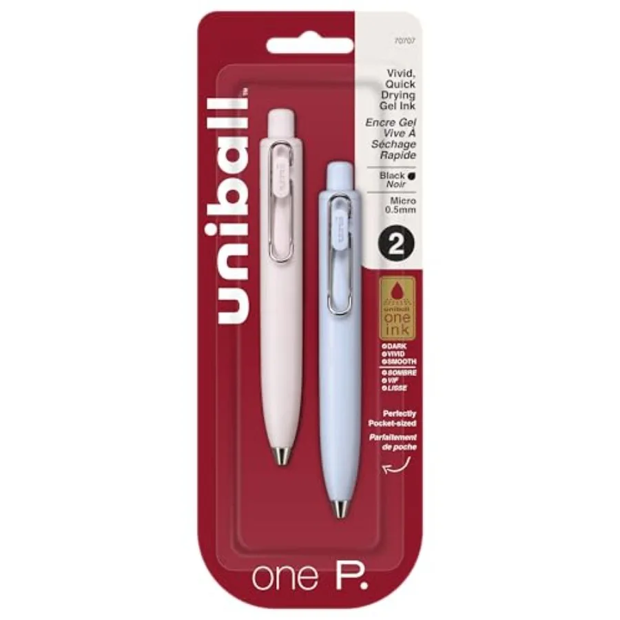 uni one P Retractable Gel Pens, Micro Point 0.5mm,Peach, Soda, Black, 2 Pack
uni one P Retractable Gel Pens, Micro Point 0.5mm,Peach, Soda, Black, 2 Pack