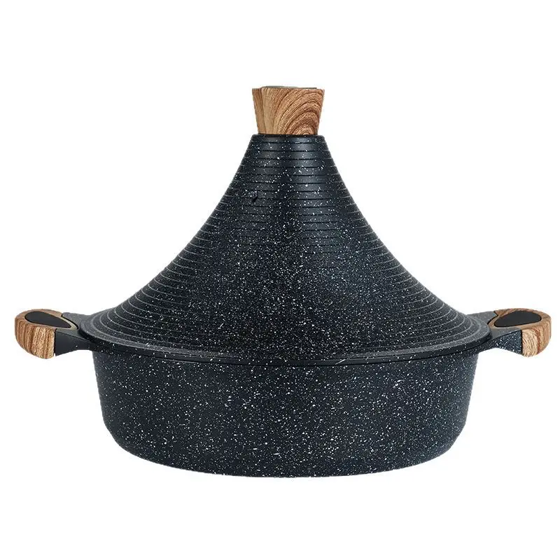 2026 Modern Minimalist Die Cast Aluminum Non Stick Granite Tagine Moroccan Cooking Pots Gas Induction Tajine Oven Safe Cookware
2026 Modern Minimalist Die Cast Aluminum Non Stick Granite Tagine Moroccan Cooking Pots Gas Induction Tajine Oven Safe Cookware