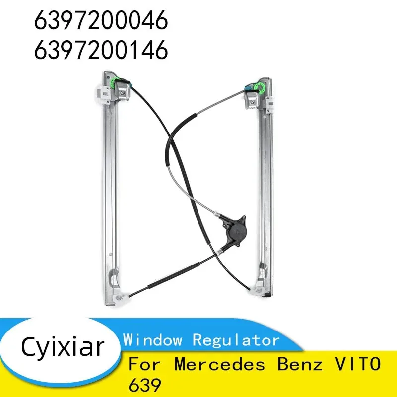 A6397200046 A6397200146 Car Front Left Right Electric Power Window Regulator for Mercedes Benz VITO 639
A6397200046 A6397200146 Car Front Left Right Electric Power Window Regulator for Mercedes Benz VITO 639