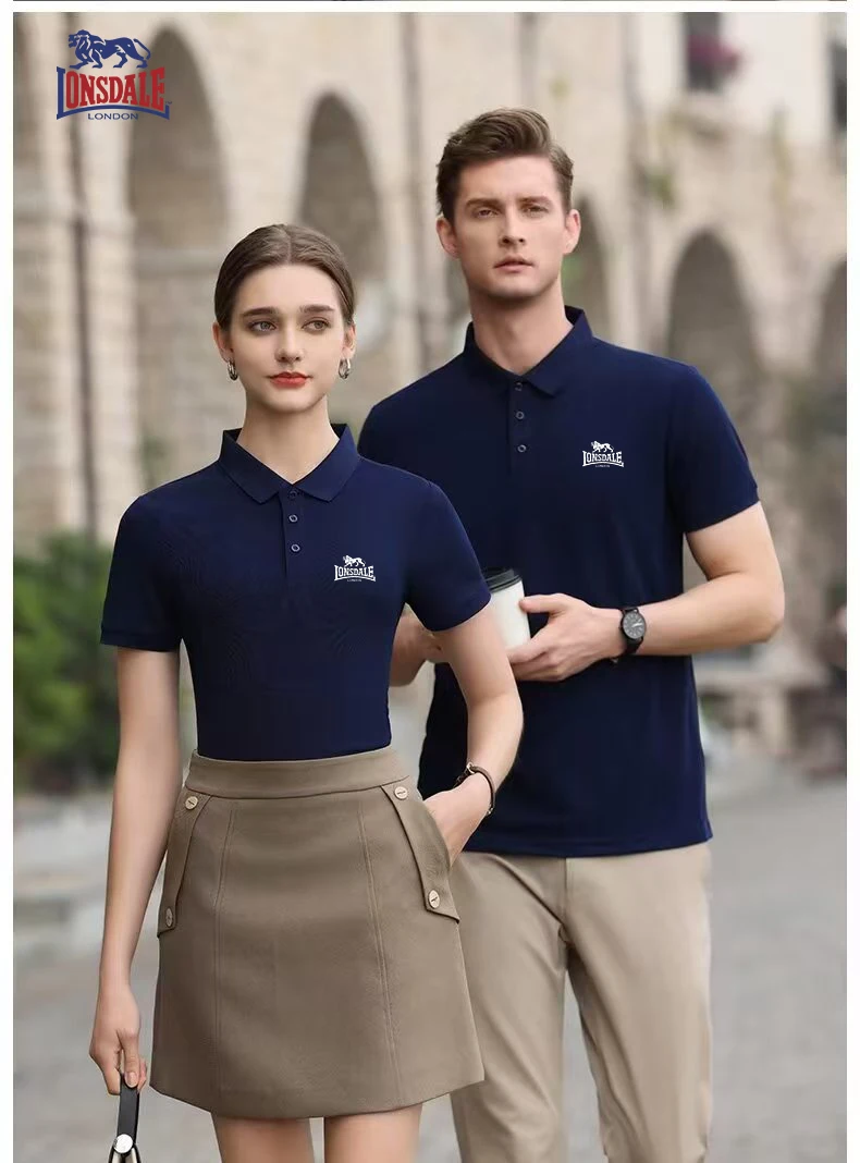 LONSDALE Men's Breathable Polo Shirt Business Casual High-Quality Collared Summer New Style Multiple Colors Available
LONSDALE Men's Breathable Polo Shirt Business Casual High-Quality Collared Summer New Style Multiple Colors Available