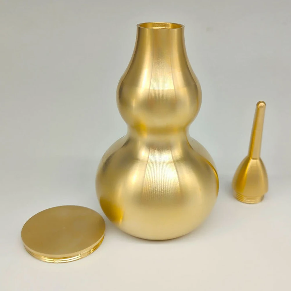Premium Brass Large Ornament Auspicious Desktop Decor Blessing Craft Household Adornment Gourd-Home Lucky Gift Brass
Premium Brass Large Ornament Auspicious Desktop Decor Blessing Craft Household Adornment Gourd-Home Lucky Gift Brass