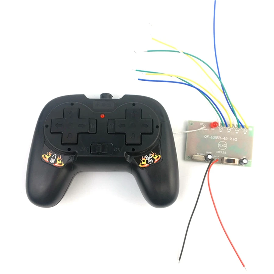 8CH 2.4G Wireless RC Toy Module Remote Control Receiver Transmitter 4-6V 50M Kit Remote Control Parts
8CH 2.4G Wireless RC Toy Module Remote Control Receiver Transmitter 4-6V 50M Kit Remote Control Parts