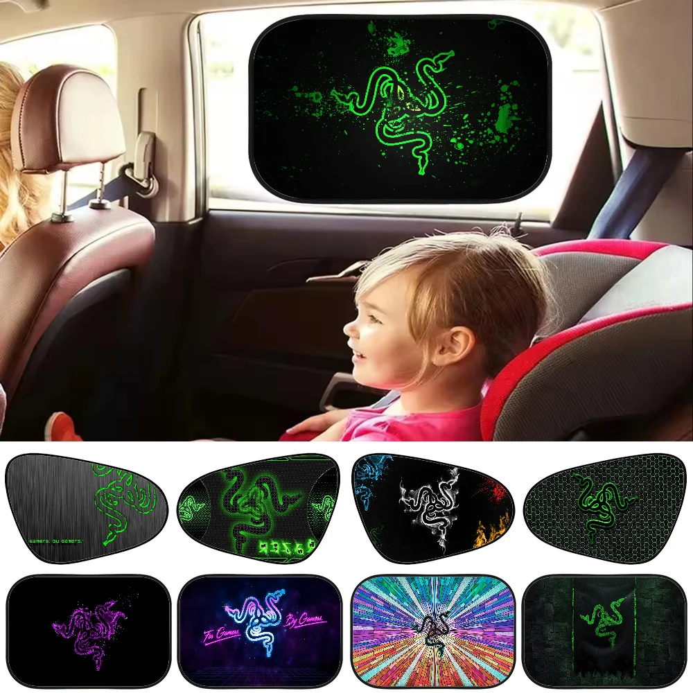 Game R-Razer logo Car Sun Shade UV Protection Electrostatic Adsorption Car Window Sunshade For Kids Outdoor Sunscreen
Game R-Razer logo Car Sun Shade UV Protection Electrostatic Adsorption Car Window Sunshade For Kids Outdoor Sunscreen