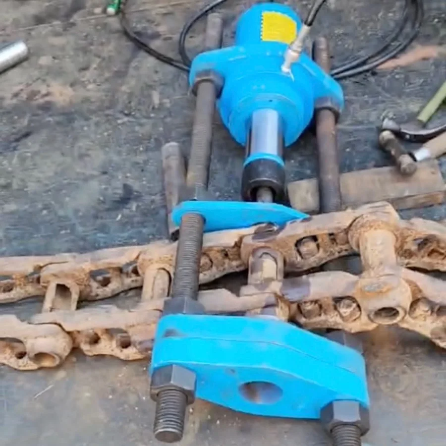 80 TON Sanse Machinery Steel Master Pin Track Press Machine New Condition Hand Electric Power Hydraulic for Excavator Industries
80 TON Sanse Machinery Steel Master Pin Track Press Machine New Condition Hand Electric Power Hydraulic for Excavator Industries