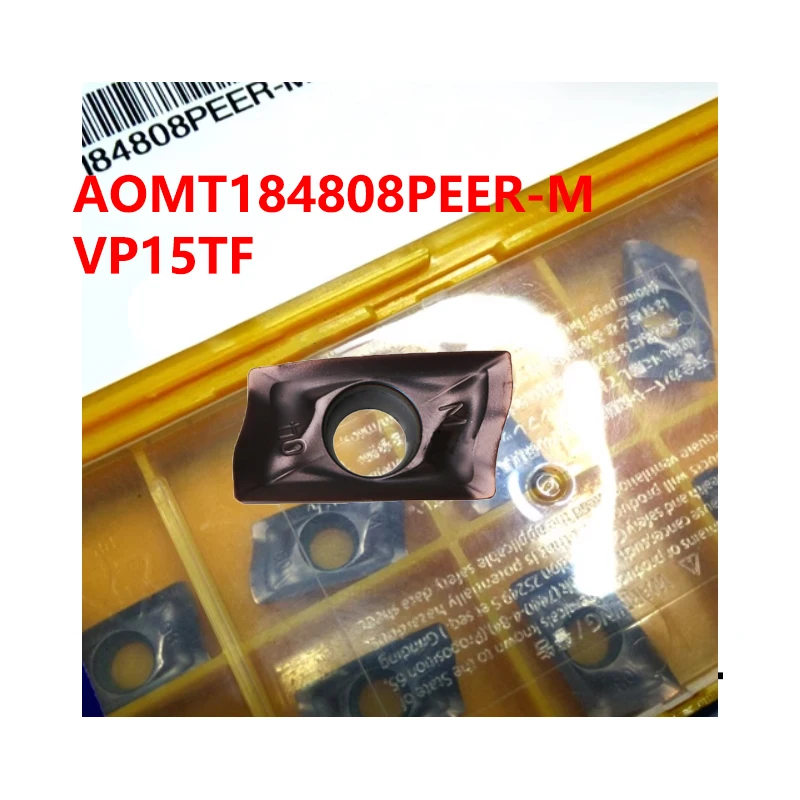 100% Original AOMT184808PEER-M VP15TF Carbide Inserts AOMT184808 AOMT 184808 PEER 10pcs/box
100% Original AOMT184808PEER-M VP15TF Carbide Inserts AOMT184808 AOMT 184808 PEER 10pcs/box