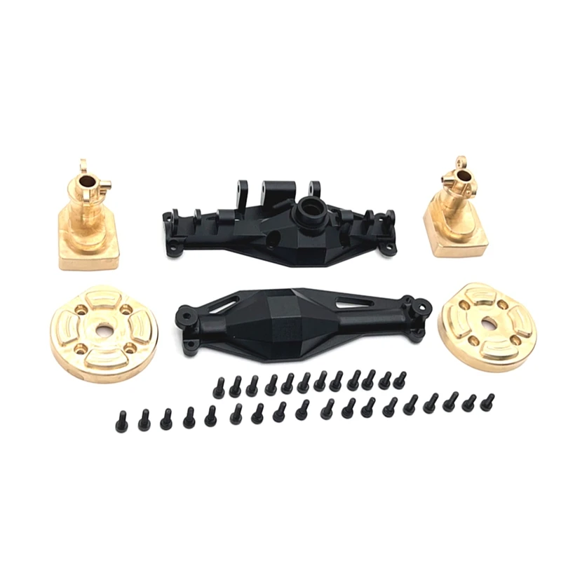 RC Car Upgrade Rear Axle Housing Brass Rear Cup Door Axle Cover Kit For MJX 1/12 H12Y H12Y+ RC Car Upgrade Accessories Black
RC Car Upgrade Rear Axle Housing Brass Rear Cup Door Axle Cover Kit For MJX 1/12 H12Y H12Y+ RC Car Upgrade Accessories Black