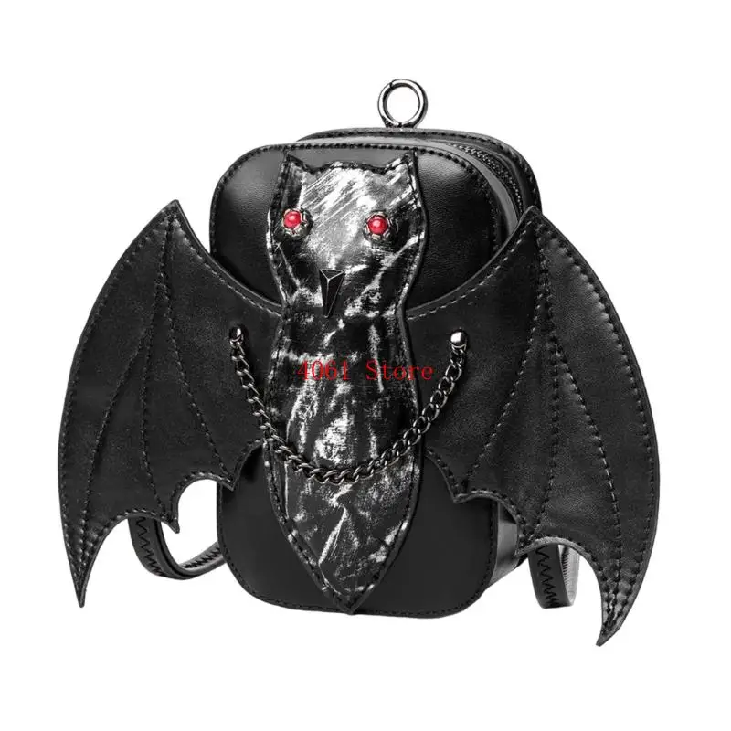 Edgy Bat Design Compact Shoulder Bag Functional Storage Fashion Crossbody Purse
Edgy Bat Design Compact Shoulder Bag Functional Storage Fashion Crossbody Purse