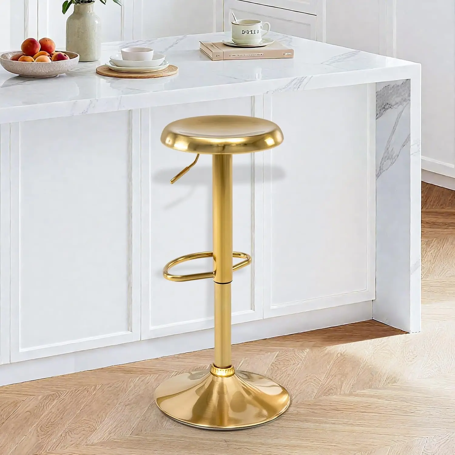 Барные стулья, вращающиеся барные стулья с регулируемой высотой, металлические барные стулья Airlift, барные стулья без спинки для кухонной столовой
Барные стулья, вращающиеся барные стулья с регулируемой высотой, металлические барные стулья Airlift, барные стулья без спинки для кухонной столовой