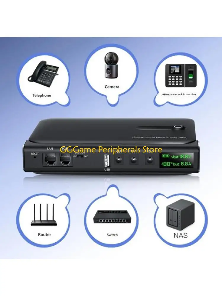 U55B 36W Uninterruptible Power Supply Digital Display Overload Protections Compact
U55B 36W Uninterruptible Power Supply Digital Display Overload Protections Compact