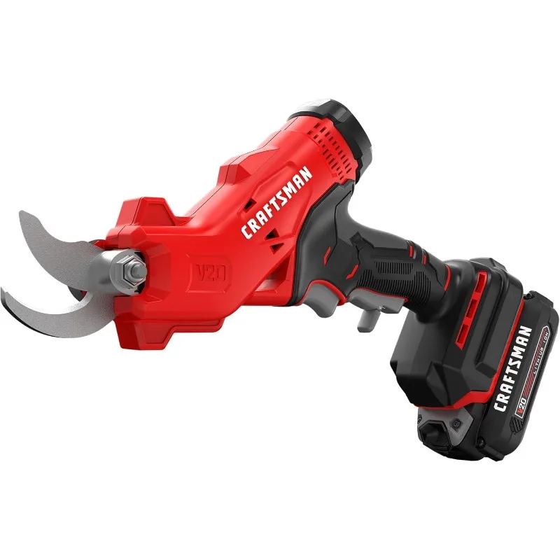Беспроводной электрический секатор CRAFTSMAN 20 В MAX, аккумулятор и зарядное устройство в комплекте (CMCPR320C1)
Беспроводной электрический секатор CRAFTSMAN 20 В MAX, аккумулятор и зарядное устройство в комплекте (CMCPR320C1)