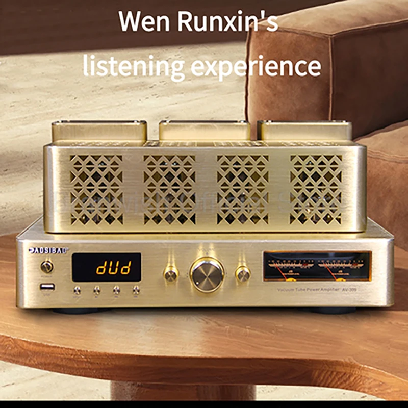 Hifi Tube Amplifier 200W+200W High Power Fever Pre-stage Auido Speaker Amplifier Home Theater Bluetooth 5.0 Support 4/8Ω Speaker
Hifi Tube Amplifier 200W+200W High Power Fever Pre-stage Auido Speaker Amplifier Home Theater Bluetooth 5.0 Support 4/8Ω Speaker