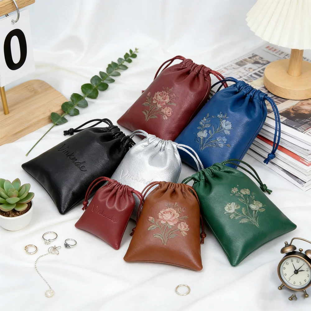 100pcs Portable Red PU Leather Drawstring Bag Multi-Functional Waterproof Jewelry Earrings Rings Storage for Travel Dust-proof
100pcs Portable Red PU Leather Drawstring Bag Multi-Functional Waterproof Jewelry Earrings Rings Storage for Travel Dust-proof