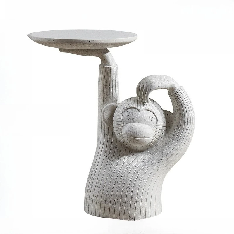 Nordic, monkey tray coffee table, light luxury small apartment,personality, living room, special-shaped round edge table
Nordic, monkey tray coffee table, light luxury small apartment,personality, living room, special-shaped round edge table