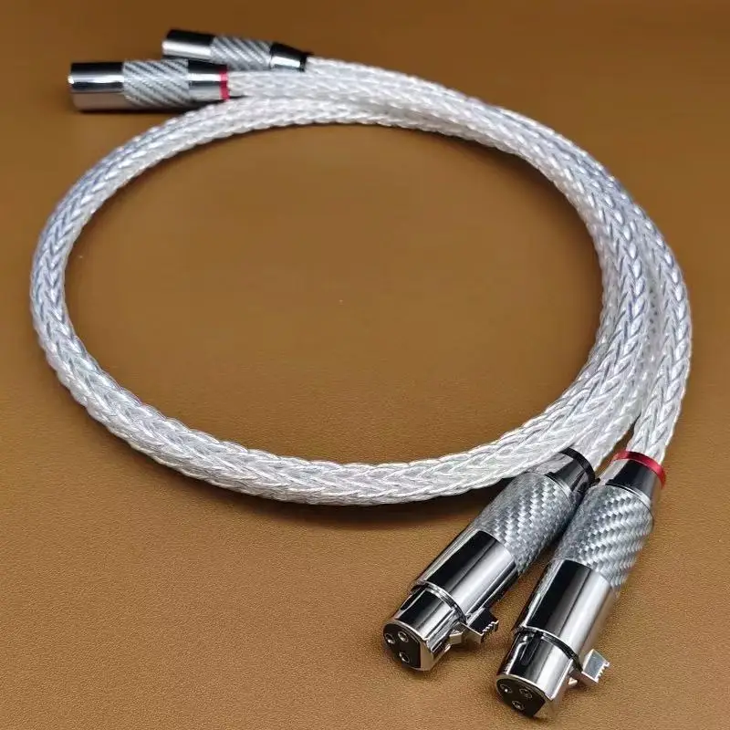 1 пара Hi-end 8AG OCC посеребренный XLR аудио кабель Hi-Fi баланс провод штырь-гнездо Улучшенная линия микрофона
1 пара Hi-end 8AG OCC посеребренный XLR аудио кабель Hi-Fi баланс провод штырь-гнездо Улучшенная линия микрофона