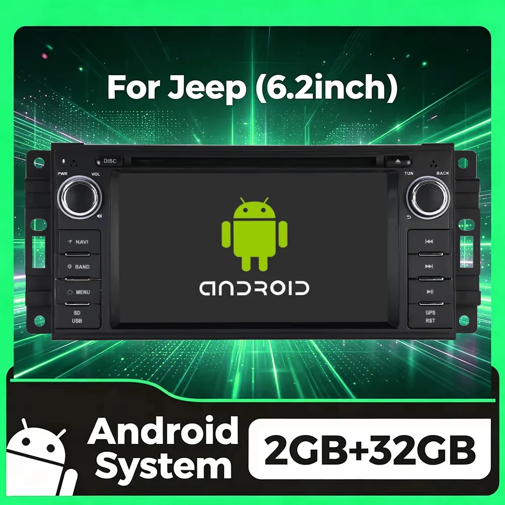 MEKEDE 6.2 inch 1DIN Android Smart System Car Radio For Jeep Chrysler 300C Dodge Chevrolet 2006 2007 -2011 Carplay Auto Multimidia Video Player Audio WIFI GRS Radio FM Stereo Head Unit Autoradio Support Bluetooth Backup Camera Input Display Screen Audio
MEKEDE 6.2 inch 1DIN Android Smart System Car Radio For Jeep Chrysler 300C Dodge Chevrolet 2006 2007 -2011 Carplay Auto Multimidia Video Player Audio WIFI GRS Radio FM Stereo Head Unit Autoradio Support Bluetooth Backup Camera Input Display Screen Audio