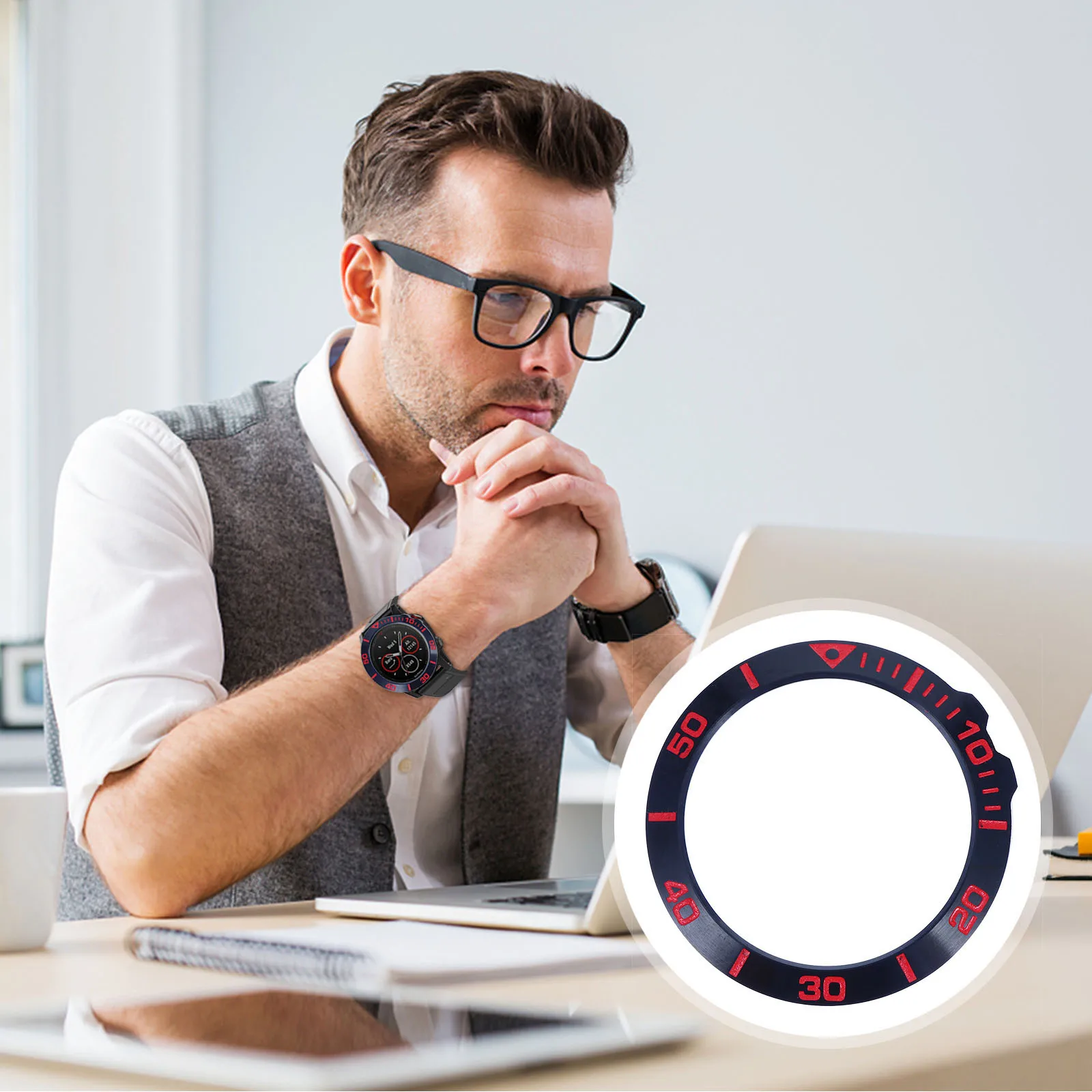Stainless Steel Watch Bezel Protector Cover Durable Metal Case Protective Ring for 5X Watches Fits Most Occasions Anti Scratch
Stainless Steel Watch Bezel Protector Cover Durable Metal Case Protective Ring for 5X Watches Fits Most Occasions Anti Scratch