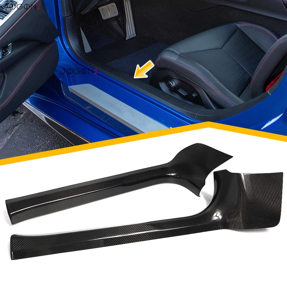 For Chevrolet Corvette C8 Z51 Z06 Z07 ZR1 2020-2026 Car Interior Door Sill Welcome Panel Real Carbon Fiber Accessories
For Chevrolet Corvette C8 Z51 Z06 Z07 ZR1 2020-2026 Car Interior Door Sill Welcome Panel Real Carbon Fiber Accessories
