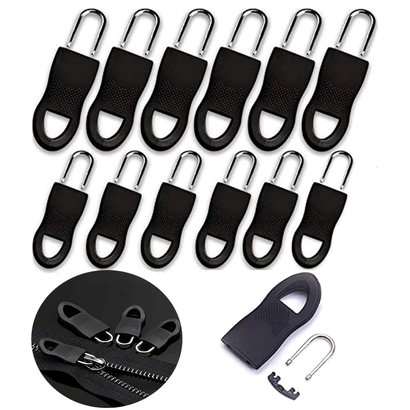 Universal Zipper Puller Replacement Zipper Slider Tag Fixer Repair Zipper DIY Sewing Clothes Travel Bag Clothes Tent Backpack
Universal Zipper Puller Replacement Zipper Slider Tag Fixer Repair Zipper DIY Sewing Clothes Travel Bag Clothes Tent Backpack