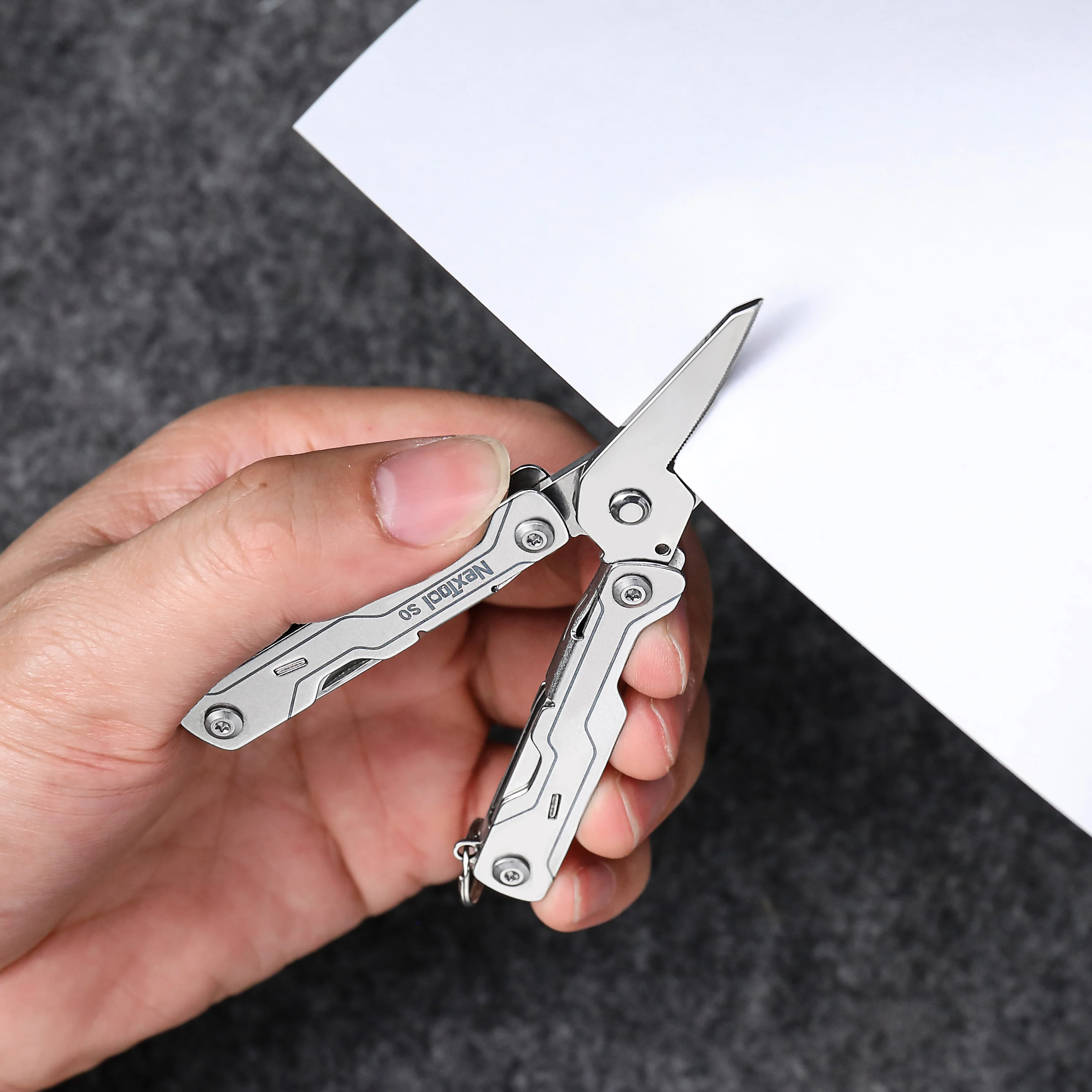 Многофункциональные ножницы NexTool Micro Sailor S0 8-в-1: легкий EDC-инструмент, миниатюрные складные карманные инструменты для путешествий, активного отдыха и повседневного использования
Многофункциональные ножницы NexTool Micro Sailor S0 8-в-1: легкий EDC-инструмент, миниатюрные складные карманные инструменты для путешествий, активного отдыха и повседневного использования