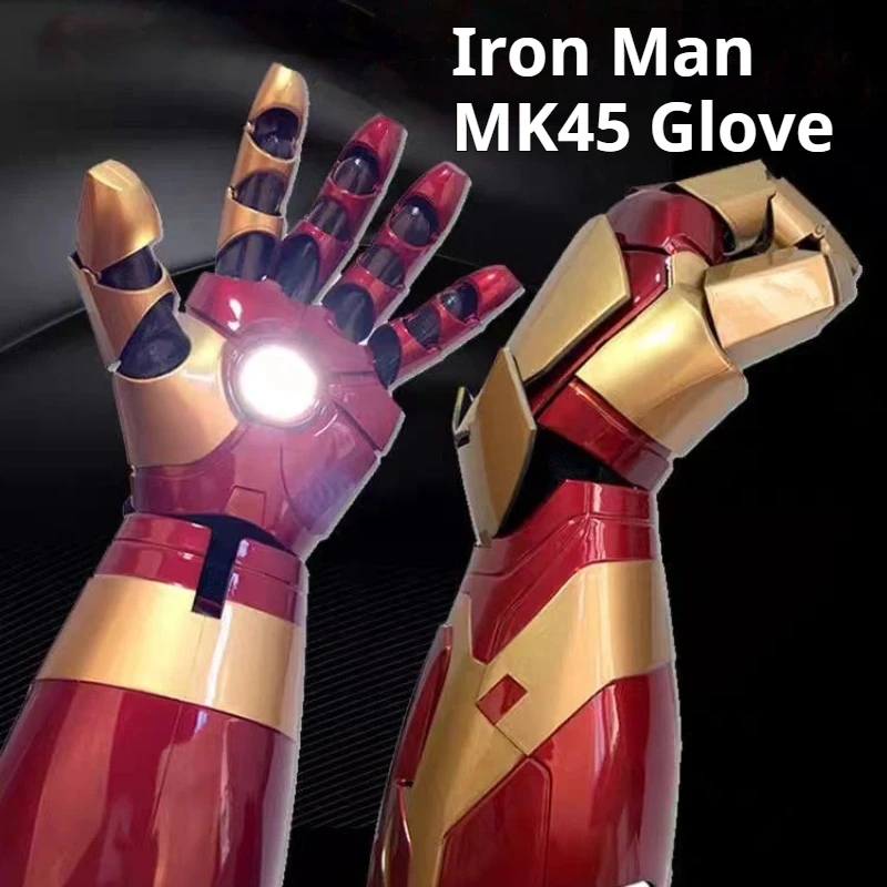 Iron Man MK42 Wearable Arm Glove 1:1 Scale Cosplay Prop LED Light Sound Effect Collectible Model Hand Toy for Adults
Iron Man MK42 Wearable Arm Glove 1:1 Scale Cosplay Prop LED Light Sound Effect Collectible Model Hand Toy for Adults