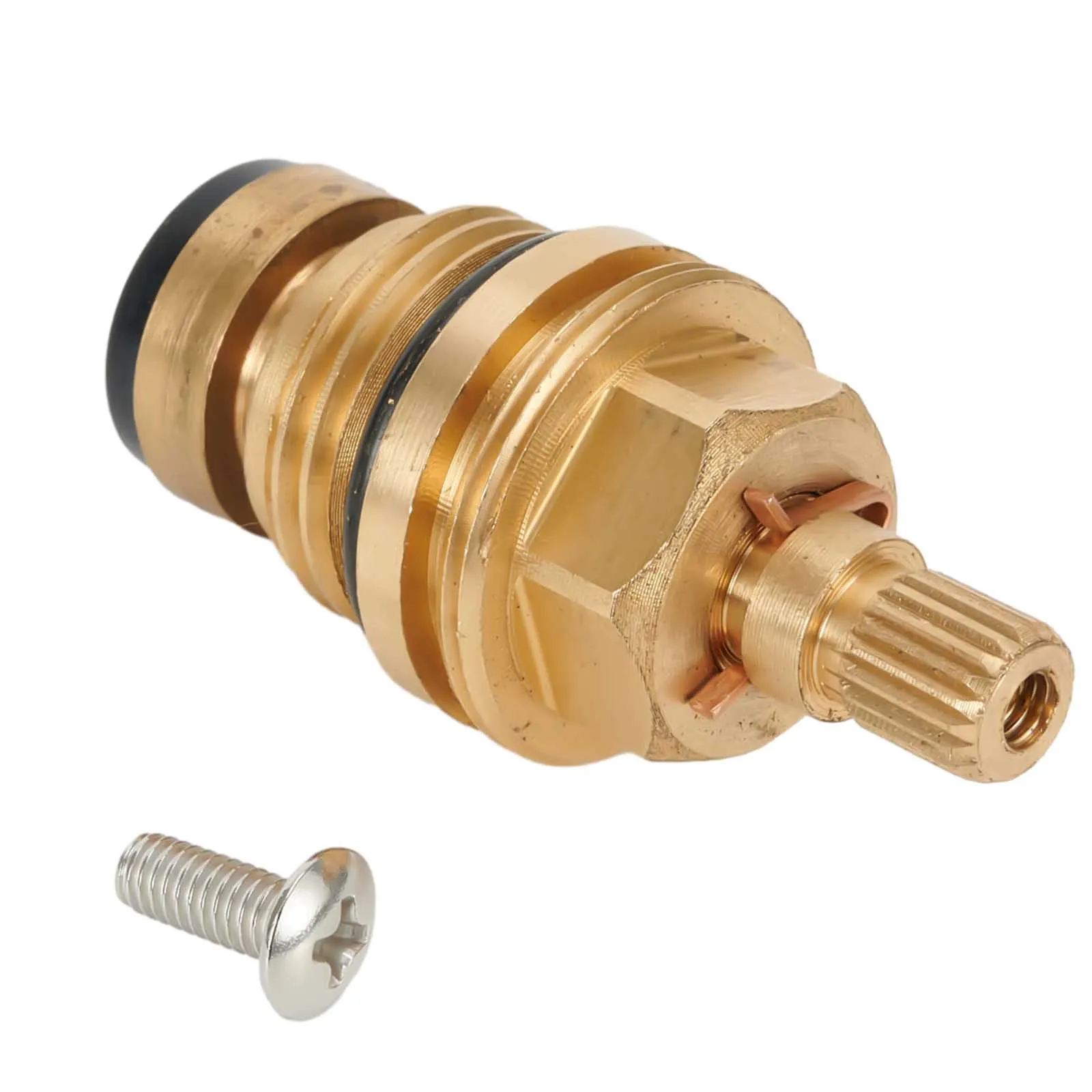 Faucet Repair Parts Spool Traditional Standard Thickened Thread Copper Copper Spool Faucet Valve Hard And Strong
Faucet Repair Parts Spool Traditional Standard Thickened Thread Copper Copper Spool Faucet Valve Hard And Strong