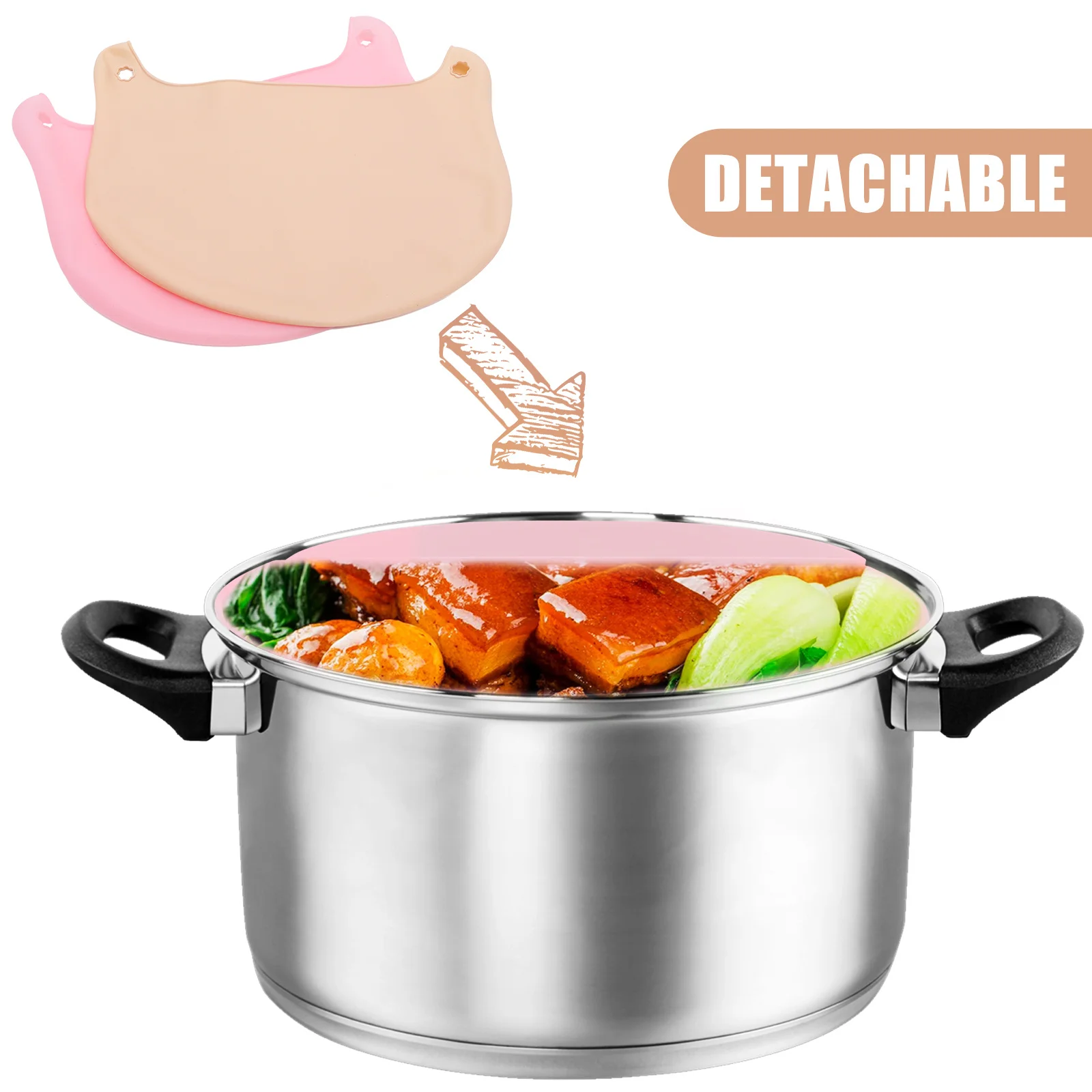 2Pcs Silicone Slow Cooker Liner Multi-Function Reusable Heat Resistant Inserts Flexible Dishwasher Safe Slow Cooker Accessories
2Pcs Silicone Slow Cooker Liner Multi-Function Reusable Heat Resistant Inserts Flexible Dishwasher Safe Slow Cooker Accessories